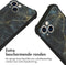 iMoshion Hoesje Geschikt voor iPhone 13 Hoesje Met Koord - iMoshion Design Hoesje met Koord - Zwart / Black Marble