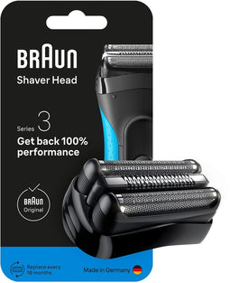 Braun Series 3 - Elektrisch Scheerapparaat Vervangingskop 21B - Glad en nauwkeurig scheren - Zwart