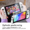 imoshion Screenprotector geschikt voor de Nintendo Switch OLED - Nintendo Switch Accessoires - Gehard Glas, Anti Vingerafdruk Coating, Krasbestendig en UV Werend
