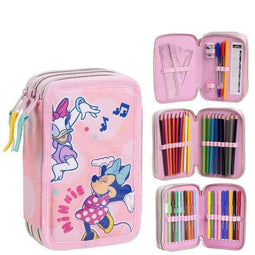 Pennenzak Minnie Mouse Roze 12,5 x 6,5 x 19,5 cm