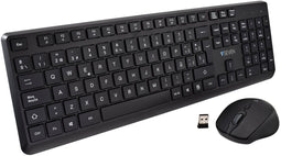 V7 CKW350 - Draadloos Toetsenbord - FullSize Qwerty Spaans - ISO
