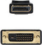 Nanocable 10.15.4501 - DisplayPort naar DVI-D - 100cm - Zwart