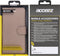 Accezz Hoesje Geschikt voor Motorola Moto G7 Play Hoesje Met Pasjeshouder - Accezz Wallet Softcase Bookcase - goud