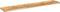 vidaXL - Tafelblad - rechthoekig - 140x40x3,8 - cm - massief - ruw - mangohout