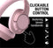 Fresh 'n Rebel Clam Core - Draadloze Over-Ear Koptelefoon - 45 uur batterijduur - Roze
