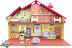BLUEY - Speelhuis met 4 kamers en accessoires - Inclusief Bluey figuur