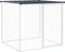 vidaXL - Kippenhok - met - dak - 1003x98x90 - cm - gegalvaniseerd - staal - antraciet