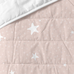 Sprei HappyFriday BASIC KIDS Roze 100 x 130 cm Wieg voor baby's