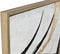Schilderij Home ESPRIT Wit Gouden Abstract Modern 131 x 4 x 131 cm