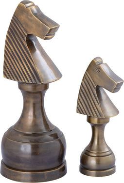 PTMD Deco Object Calian - 10x11x33 cm - Aluminium - Brons