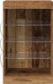 vidaXL - Sideboard - met - LED - Verlichting - Oude - Hout - 41x37x67 - cm