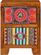 vidaXL - Nachtkastje - 2 - st - 35x35x45 - cm - massief - acaciahout