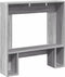 vidaXL - Haardombouw - 81x18x82 - cm - bewerkt - hout - grijs - sonoma - eikenkleur