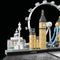 LEGO Architecture - 21034 - Londense skyline met National Gallery London Eye Big Ben Tower Bridge - (468 stuks)