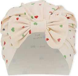 Konges Slöjd - Manuca Swim Turban - Multi hearts - Zwem Turban - Muts - Maat 2-4 jaar