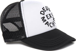 DEUS Trucker pet Circle logo - black white