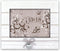 ZEP - Houten Fotolijst Arial horizontaal wit met metalen hartje voor foto 10x15 - XD746H