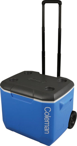 Coleman 60QT Performance Koelbox - Wielen - 56 Liter - Blauw