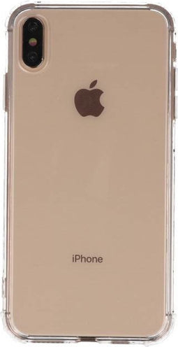 Schokbestendige softcase hoes - Geschikt voor iPhone XS Max - Transparant