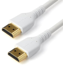 Startech.com RHDMM2MPW - Premium high speed HDMI kabel met Ethernet - 4K 60Hz 2 m Wit
