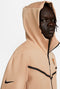 Nike Barcelona Tech Windrunner Full-zip Hoodie Heren Beige Maat M