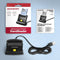 Axagon CRE-SM4N - USB Smartcardreader - Geschikt voor eObanka - Zwart