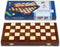 Wegiel DAM-100-WD - Houten Dambord met Inlegblad - 40 x 40 cm (set van 40)