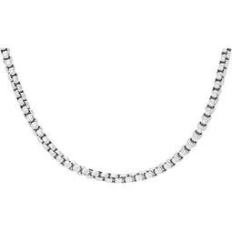 Fossil JF04505040 - Unisex Ketting - Roestvrij staal - Zilverkleurig