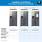 Samsung RS70F64KDT - Koelkast Side-By-Side - Geïntegreerde Wi-Fi All Around Cooling - Vrijstaand