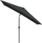 vidaXL - Parasol - met - metalen - paal - 300x200 - cm - antraciet