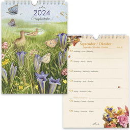 Marjolein Bastin Weekkalender vogel 2024