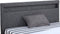 Juskys Verona - Gestoffeerd bed - 120 x 200 cm - LED Verlichting - Donkergrijs