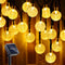 Happy Goods Solar Tuinverlichting - 50 LED Lichtsnoer Buiten - 5 m Verlicht + 2 m Snoer - Waterbestendig