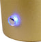 Atmooz - Tafellamp Suarez - Slaapkamer / Woonkamer - Industrieel - Goud Brons en Wit glas - Hoogte 21cm - Glas en Metaal