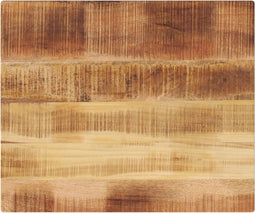 vidaXL - Tafelblad - rechthoekig - 60x50x2,5 - cm - massief - ruw - mangohout