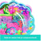 Polly Pocket Glittereiland - Compacte Speelfigurenset - 1 micro-zeemeerminpop en 11 accessoires