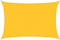vidaXL - Zonnezeil - 160 - g/m² - rechthoekig - 4x5 - m - HDPE - geel