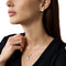Emporio Armani Dames Sieraden geschenkset - Hartketting en oorbellen - Zilverkleurig
