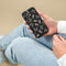 iMoshion Hoesje Geschikt voor iPhone 12 Pro / 12 Hoesje Siliconen - iMoshion Design hoesje - Wit / Zwart / Butterfly Black