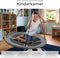 tectake® Nestschommel Swayer - Ø 120 cm - Draagvermogen 120 kg - Zwart