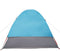 vidaXL - Autotent - 4-persoons - waterdicht - blauw