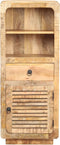 vidaXL - Hoge - kast - 45x32x110 - cm - ruw - mangohout