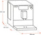 Melitta Caffeo Solo E950-103 - Espressomachine - Koffiedosis en temperatuur instelbaar - Donkerzilver