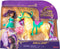 Unicorn Academy - Pop Ava & Eenhoorn Leaf - met 2 rijaccessoires en borstel - Speelfigurenset