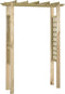 vidaXL - Rozenboog - 150x60x204 - cm - geïmpregneerd - hout