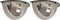 vidaXL - Verkeersspiegel - halve - bol - 2 - st - Ø - 30 - cm - acryl