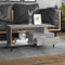 vidaXL - Salontafel - 90x49x45 - cm - bewerkt - hout - grijs - sonoma