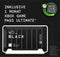 WD_BLACK D30 - Game Drive SSD 1TB - Snelheid tot 900 MB/s - Zwart