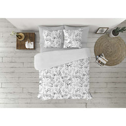 Dekbedovertrek set Pierre Cardin FANY Grijs Bed van 105 2 Onderdelen