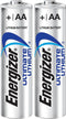 Energizer L91 - AA batterij - Lithium technologie - 1,5V (2 stuks)